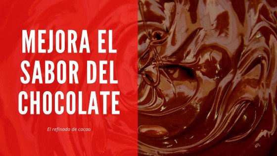 Mejora el sabor del chocolate