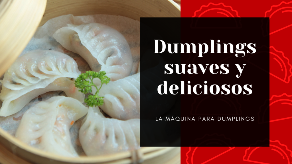 dumplings suaves y deliciosos